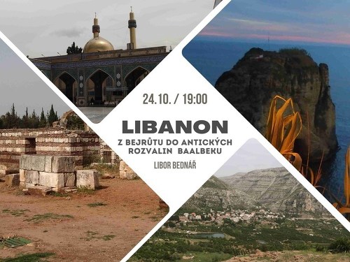 Plakát události Libanon na skok. Z Bejrůtu do antických rozvalin  Baalbeku