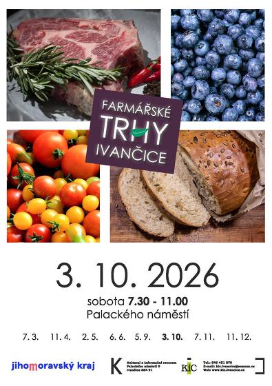 Plakát události Farmářské trhy