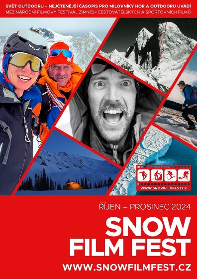 Plakát události Snow film fest Brno 2024