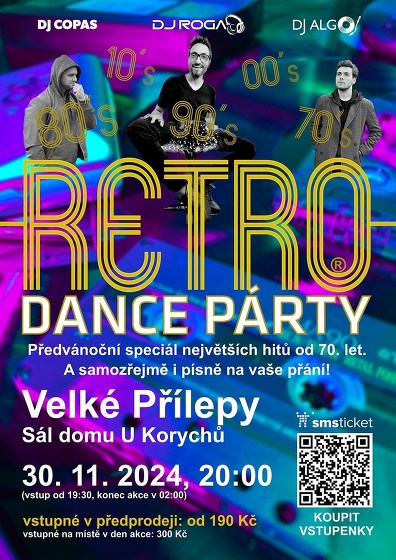 Plakát události Retro Dance Párty