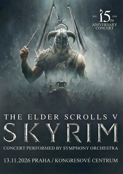 Plakát události SKYRIM – Gaming Symphonic Experience Tribute