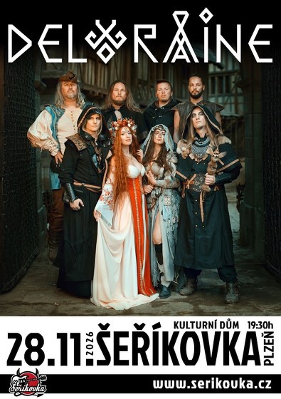 Plakát události Deloraine v Plzni