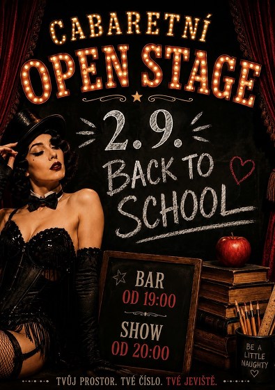 Plakát události Open Stage