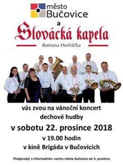 Plakát události Vánoční koncert dechové hudby