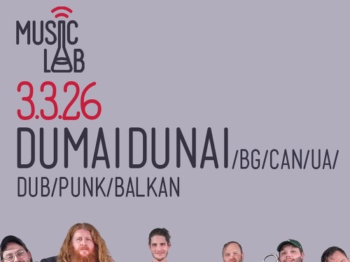 Plakát události Dumai Dunai - Slovanský Dub/Punk/Balkan /UA/BG/CA/