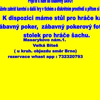 Karty Velká Bíteš