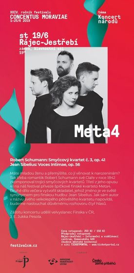 Plakát události Concentus Moraviae