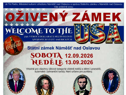 Plakát události Oživený zámek