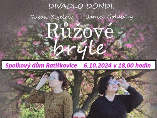 Plakát události Divadlo DONDI - Růžové brýle