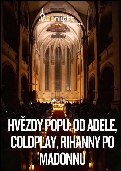 Plakát události Hvězdy Popu: Od Adele, Coldplay, Rihanny po Madonnu
