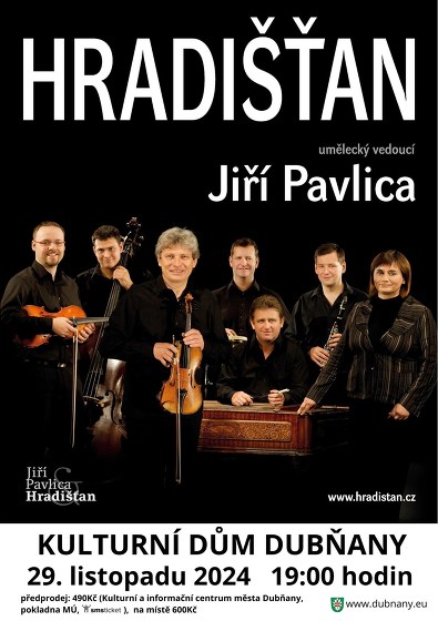 Plakát události HRADIŠŤAN & Jiří Pavlica