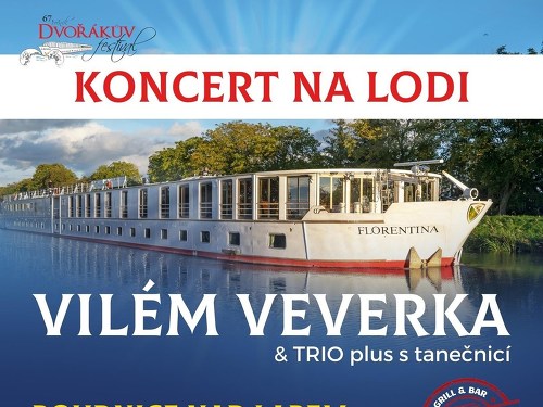 Plakát události Vilém Veverka & Trio plus - Dvořákův festival