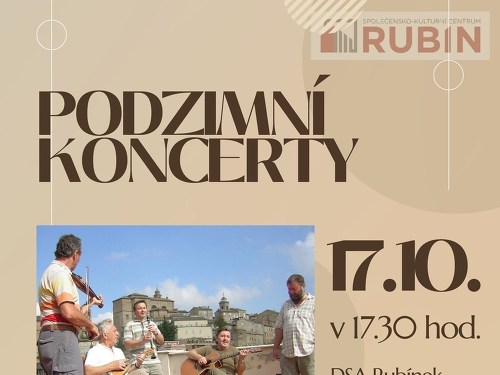 Plakát události Podzimní koncerty - DOMUS BAND