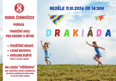 Plakát události Drakiáda na Višňovce