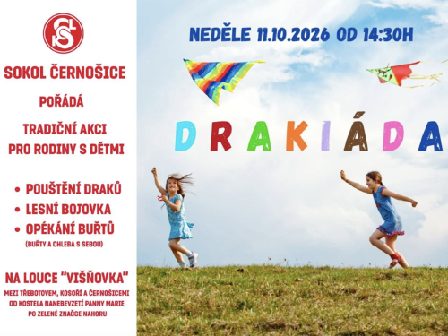 Plakát události Drakiáda na Višňovce