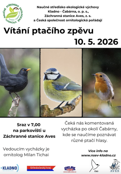 Plakát události Vítání ptačího zpěvu