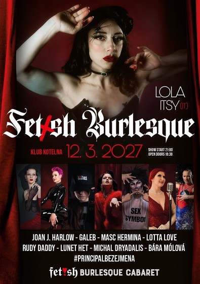 Plakát události FET!SH BURLESQUE CABARET  vol.8