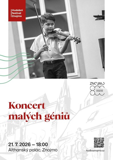 Plakát události Koncert malých géniů