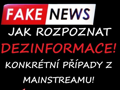 Plakát události Seminář: Dezinformace MAINSTREAMOVÉHO prostoru