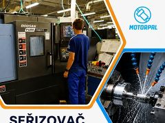 MOTORPAL, a.s. nabízí práci na pozici SEŘIZOVAČ s náborovým příspěvkem v obci Jemnice