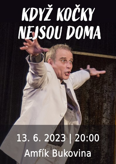 Plakát události Když kočky nejsou doma | Amfík Bukovina