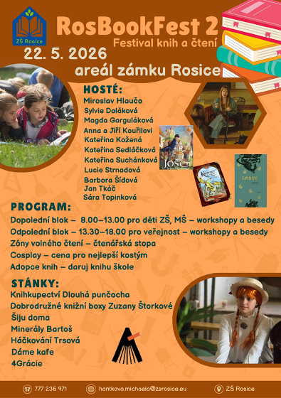 Plakát události RosBookFest