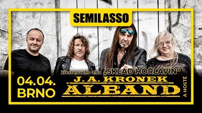 Plakát události J. A. Kronek & ALBAND + hosté / Křest nového alba