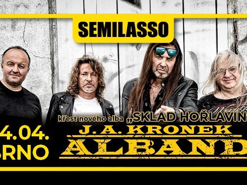 Plakát události J. A. Kronek & ALBAND + hosté / Křest nového alba