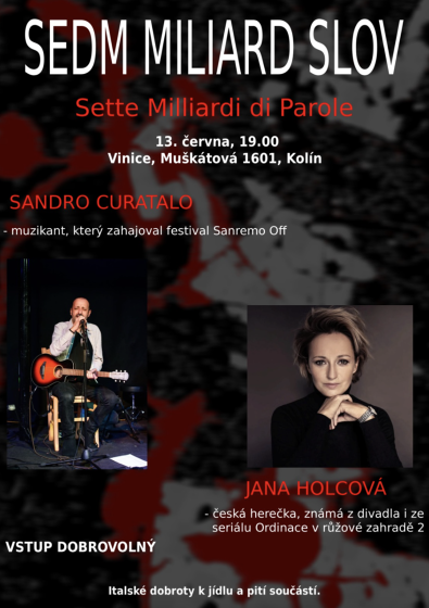 Plakát události Sedm miliard slov
