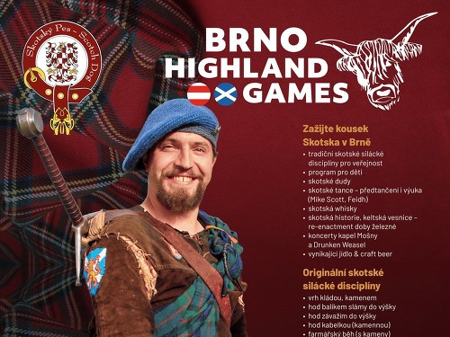 Plakát události Brno Highland Games 2026