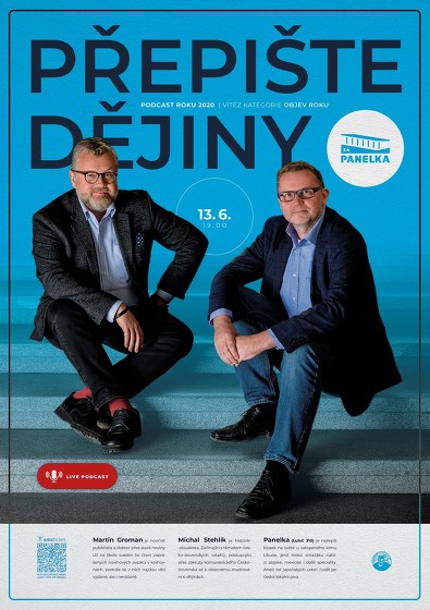 Plakát události Přepište dějiny na Panelce
