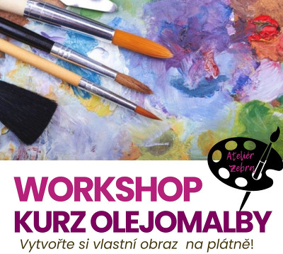 Plakát události Workshop- Kurz olejomalby