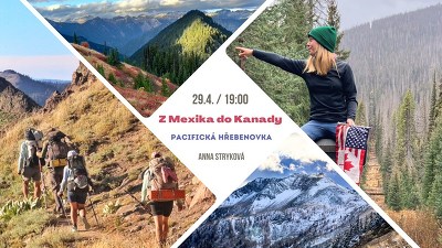 Plakát události Z Mexika do Kanady: Pacifická hřebenovka