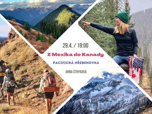 Plakát události Z Mexika do Kanady: Pacifická hřebenovka
