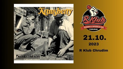 Plakát události Krausberry v Chrudimi
