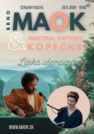 Plakát události Láska všemocná - MAOK a Martina Viktorie Kopecká