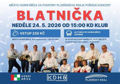 Plakát události Blatnička (dechovka)