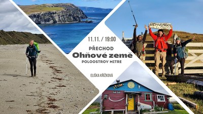 Plakát události Přechod Ohňové země - Poloostrov Mitre