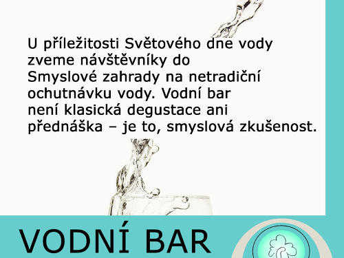 Plakát události Ochutnávka vody
