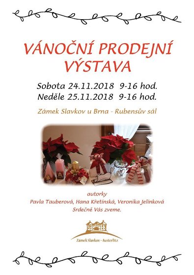 Plakát události Vánoční prodejní výstava