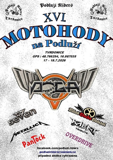Plakát události Motohody na Podluží XVI.