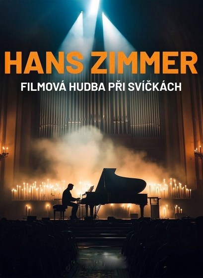 Plakát události Filmová hudba Hanse Zimmera při svíčkách