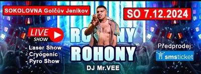 Plakát události ROHONY live / Dance party