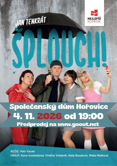 Plakát události Šplouch - divadelní komedie