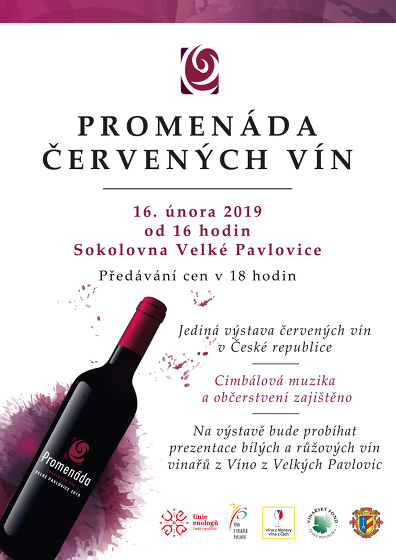 Plakát události Promenáda červených vín