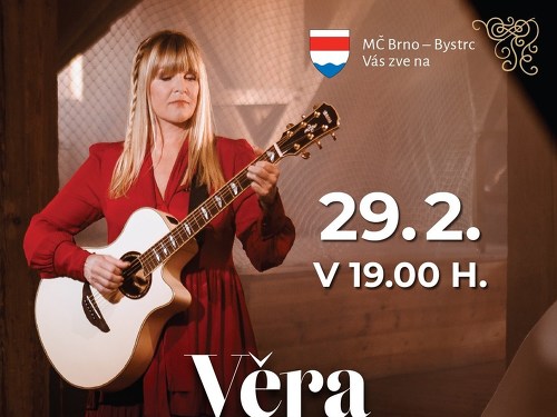 Plakát události Věra Martinová a Meritum