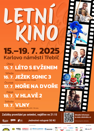 Plakát události Letní kino