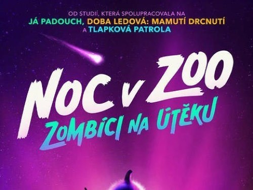 Plakát události Noc v ZOO: Zombíci na útěku