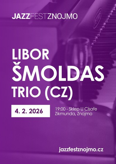 Plakát události Libor Šmoldas Organ Trio (CZ)