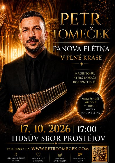 Plakát události Petr Tomeček / Panova flétna v plné kráse